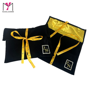 Juego de Peines de Dientes Anchos MUYANG, Incluye Peine, Bolsa de Satén, Bolsa de Terciopelo y Etiqueta Colgante con Logotipo Personalizado - Product Image 2