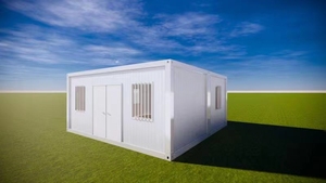 DYCE3 Casa Contenedor de Acero Plegable Prefabricada a Buen Precio - Diseño Blanco Expandible, Duradero y Seguro para Uso en Exteriores y Villas - Product Image 2