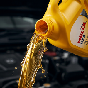 Aceite de Motor <span class=keywords><strong>Shell</strong></span> Helix HX5 <span class=keywords><strong>15w40</strong></span> 4L, Lubricante Sintético Multigrado para Gasolina y Diésel - Product Image 3