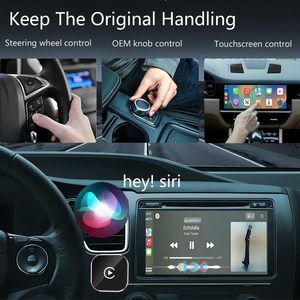 2-Trong-1 Không Dây Carplay <span class=keywords><strong>Android</strong></span> Auto <span class=keywords><strong>Adapter</strong></span> Đồng Hồ Kỹ Thuật Số Cho Toyota/Nissan // Ford/Benz/VW Xe Ô Tô (2016 +) <span class=keywords><strong>USB</strong></span> Plug-N-Play Ty3 - Product Image 5