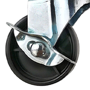 Ruedas Giratorias con Placa Superior de 2.0 mm, Plástico Resistente, Silenciosas, Resistentes al Desgaste, Tipo Tornillo, Sin Freno, Universales para Sillas y Equipaje - Product Image 3