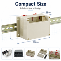 Boîtier de commande électronique en ABS PC durable et personnalisé, étanche IP54, moulé par injection, pour usage industriel