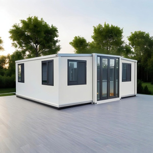 Casa modular de acero expandible altamente prefabricada de 20 pies para hoteles, tiendas, casa prefabricada de oficina lista para usar - Product Image 1