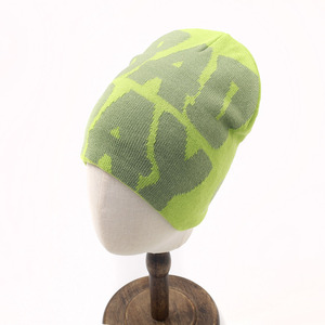 Chapeau <span class=keywords><strong>Luge</strong></span> d'Hiver Vente en Gros Logo Brodé Personnalisé Neutre Manchette Jacquard Laine Hiver <span class=keywords><strong>Luge</strong></span> Chapeau Designer Motif Impression - Product Image 4