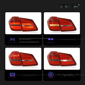 Rear <b>Lamp</b> Assembly for 2013-2015 Mercedes-Benz GL X166 OLIVER <b>Car</b> Fitment Modified New-Style LED Tail Lights Running Lights - Product Image 4