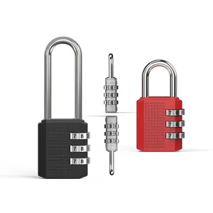 Up Security 3 Digit Combination Travel Padlock 03B Combination Durable Luggage Locks For Gym Cabinet Number Lock