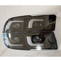 Pare-chocs avant YBJ avec feux de jour DRL et feux antibrouillard LED pour Land Cruiser Prado FJ120 2003-2009 LC120
