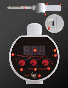 Gute Qualität Rinder massage Sperma Sammlung Stick Tragbare weiße Schafe Sperma Sammler - Product Image 3