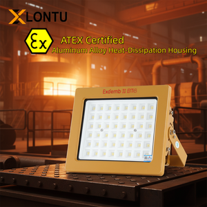 LONTU Offre Limitée <span class=keywords><strong>Projecteur</strong></span> <span class=keywords><strong>LED</strong></span> Antidéflagrant <span class=keywords><strong>ATEX</strong></span> 200W IP66 pour Zones Dangereuses à Gaz et Poussières - Product Image 2