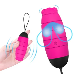 Cute Bee Shape Xxl Porno Long Distance Wireless Remote Control Small Mini Love Nipple Clitoral Sex Toys Vibrator Egg For Women