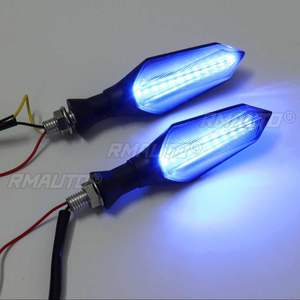 2 clignotants LED 12V pour moto, effet défilant, pour Yamaha MT07 MT09 et Honda - Product Image 4