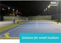 Reflector LED de 2700K-6500K, IK10 IP66, Reflector para Estadios de 300w, Iluminación de Área
