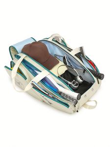 Sac à dos de pickleball portable de haute qualité en nylon, grande capacité 40-50L, multi-couches, fonctionnel, imperméable - Product Image 4