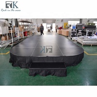 Plateforme de Scène Intelligente Compacte en Aluminium 4x4 pour Mariages, Chorales et Défilés - Modèle Royal Spider