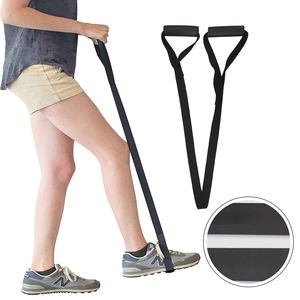 Lève-jambes en plastique de 46 pouces avec sangle et poignée en EVA pour adultes, aide au remplacement de la hanche et à la mobilité limitée - Portable - Product Image 2