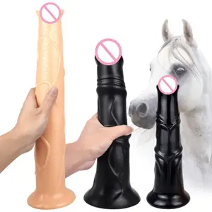 High Quality Silicone Super Large Artificial Horse Dildo Big Animal Real Gay Horse Big Dildo For Woman Sex Toy