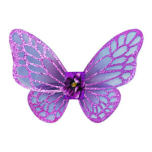 Rok Tutu Tulle Sayap Kupu-Kupu Berkilau 100% Poliester Kostum Peri Anak untuk Pertunjukan Panggung Pesta Berdandan - Product Image 3