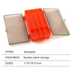 Boîte de rangement portable pour leurres de pêche, 17,8 cm, 125 g, PVC, six couleurs, double face, pour la pêche en plein air, pour la pêche en lac et en rivière - Product Image 5