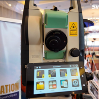 Station totale SingularXYZ STSA9 à double écran tactile 5 pouces Android 9, portée du prisme 5000m, station totale chinoise pour topographie