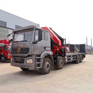 Nhà sản xuất bán nặng 8x4 phẳng Giao hàng 20 25 30 tấn Knuckle Boom Crane xe tải - Product Image 1