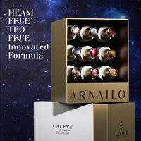 ARNAILO Gel UV Cat Eye Effet Diamant 3D Brillant Réfléchissant Magnétique à Haute Brillance pour Nail Art