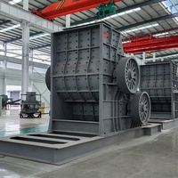 Concasseur à marteaux à double rotor à bas prix pour la gangue de charbon, les scories, la boue et la pierre – Installation de concassage industrielle pour l'exploitation minière