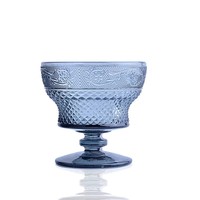 Ensemble de verres à vin bleus européens en gros – Gobelets et coupes à vin en verre pour usage domestique et commercial