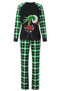 Pijamas Navideños a Juego con Diseño de Árbol de <span class=keywords><strong>Navidad</strong></span> y Papá Noel, Ropa para Perros, Bolsas, Conjuntos Familiares para Padres e Hijos - Product Image 4