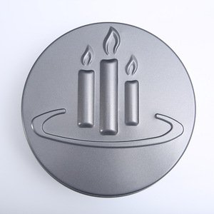 Molde Redondo para Pastel de Tres Cavidades, de Acero al Carbono con Revestimiento Antiadherente, Engrosado para Facilitar el Desmolde, Herramientas para Hornear - Product Image 1