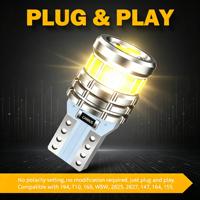 T10 Canbus LED-Glühbirne W5W 18SMD 3014+3030 Chips Fehlerfrei 6000K 1,6W Auto-Seitenmarkierungsleuchte Innenraum-Dachleuchte Kofferraumbeleuchtung 12V