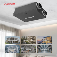 220v 50Hz Type de plafond ventilateur de récupération d'énergie maison échangeur de chaleur bâtiment systèmes de Ventilation de récupération de chaleur