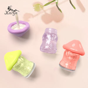 Logo personnalisé mignon champignon végétalien brillant à lèvres lèvres dodues cosmétique adoucir clair nourrissant l'humidité apaiser non collant enfants huile pour les lèvres - Product Image 4