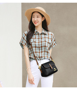 Bolsos de Mano de Cuero Casuales de Moda al por Mayor para Mujer, Bolsos Cruzados de Cuero PU de Diseñador de Alta Calidad para Mujer - Product Image 2