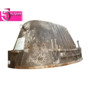 Sleelmaking Company Customized Metal and Metallurgy Machinery Parts High Elongation Slag Ladle Pot Pan Cup Bin