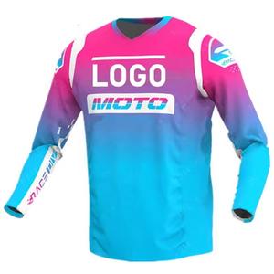 Desain Jersey Motocross Kustom Anda Sendiri dengan Logo Kustom Ukuran Besar Pengiriman Tercepat - Product Image 4