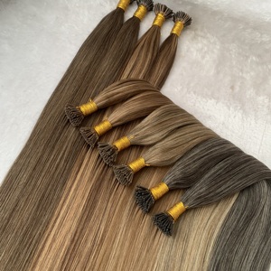 Vente en gros, extensions de cheveux humains à pointe I/U/<span class=keywords><strong>K</strong></span>/Y précollée, cheveux à cuticule alignée avec <span class=keywords><strong>k</strong></span>ératine et pointe - Product Image 2