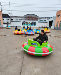 <span class=keywords><strong>Voiture</strong></span> tamponneuse électrique gonflable QIQU, capacité 200 kg, en HDPE et PVC, avec lumières LED musicales, pour adultes et enfants, pour arènes et parcs d'attractions - Product Image 2