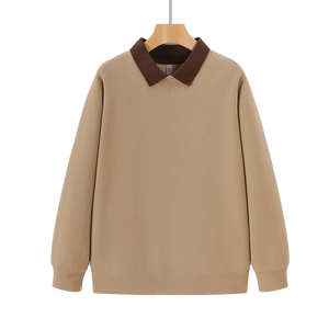 <span class=keywords><strong>Polo</strong></span> da uomo in poliestere 320gsm <span class=keywords><strong>Polo</strong></span> classica tinta unita a manica lunga di alta qualità sport <span class=keywords><strong>Polo</strong></span> sociale uomo - Product Image 3