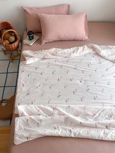 Couette d'été rafraîchissante Couverture portable Couette douce Couette légère climatisée pour les dormeurs chauds et les sueurs nocturnes - Product Image 6