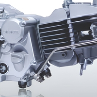 Moteur de moto horizontal 4 temps refroidi par eau W150-2 de haute qualité, neuf, avec allumage CDI et démarrage au kick, 150CC 9.9:1