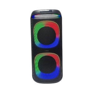 2025 Thiết Kế Mới Xách Tay 80W Bên Sẵn Sàng Loa Studio Âm Thanh Cấp Lâu Dài Pin Kép Không Dây mics RGB LED Chiếu Sáng - Product Image 3