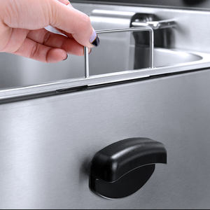 <span class=keywords><strong>Friteuse</strong></span> électrique en acier inoxydable <span class=keywords><strong>8</strong></span> <span class=keywords><strong>litres</strong></span>, bon prix, équipement Commercial pour la cuisine - Product Image 3