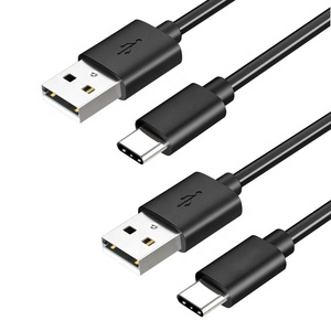 Black 3FT 6FT <strong>10FT</strong> 2.4A 3A Micro <strong>USB</strong> Type C <strong>USB</strong> <strong>Cable</strong> Wholesale Cell Phone Accessories Data <strong>Cable</strong> <strong>USB</strong> Charger <strong>Cable</strong> - Product Image 1