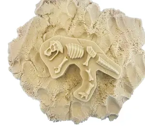 डायनासोर आकार जादुई रेत थोक खिलौना आपूर्तिकर्ताओं जादू रेत Kidsand
