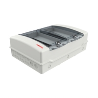 Boîte de distribution électrique ONESTO résistante aux intempéries IP65, 26 voies, en plastique résistant aux UV, pour tableau de disjoncteurs MCB