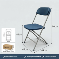 Chaise de camping pliante d'extérieur personnalisée, moderne, promotionnelle, économique, légère, durable et imperméable pour atelier et villa