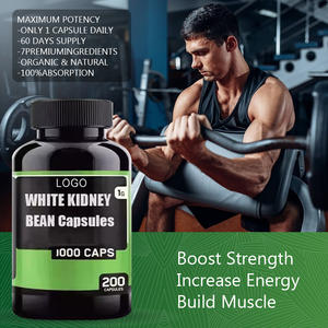 Supplément de soins de santé Magnésium Threonate Capsules d'extrait de haricot blanc Soutient la mémoire et les pilules de mise au point - Product Image 3