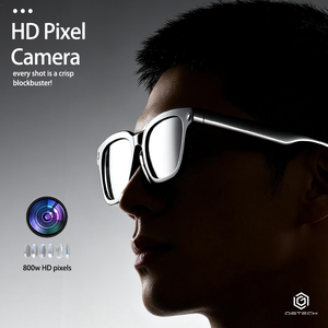 Gafas Inteligentes con Carga Tipo-C, Bajo MOQ, IA, Cámara HD de 8MP 1200P, Altavoces Duales de 1W, Batería de 23h, Control por Voz, Traducción ChatGPT, Abiertas - Product Image 1