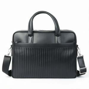 Bolsa de Mensajero para Portátil de Cuero, Moderna, Simple, Resistente a Impactos, Impermeable, de Gran Capacidad, Ecológica, para Oficina, para Mujer, Venta al Por Mayor Personalizada - Product Image 1