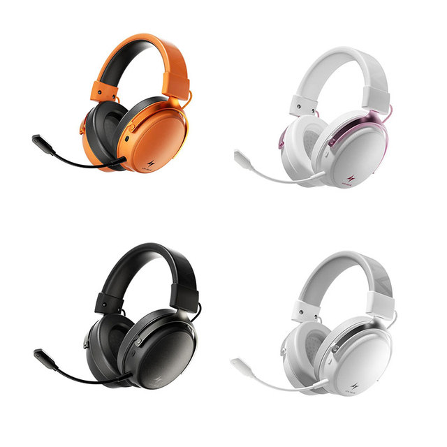 ATK Neptune N9 ESports Wireless Gaming Headset 1500mAh Battery 270g Lightweight 3D Spatial Audio 2.4G Wireless Headset